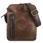 bandolera hombre piel