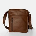 bandolera hombre piel
