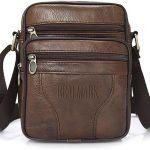 bandolera hombre piel