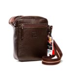 bandolera hombre piel
