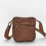 bandolera hombre piel