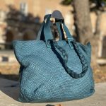 bolso azul