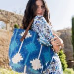 bolso azul