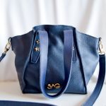bolso azul marino