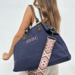bolso azul marino