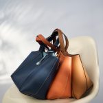 bolso azul marino