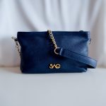 bolso azul marino