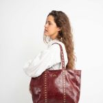 bolso burdeos