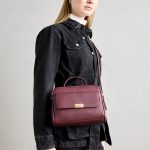 bolso burdeos