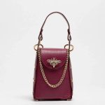 bolso burdeos