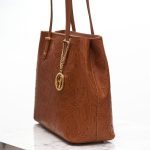 bolso marron mujer