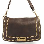 bolso marron mujer