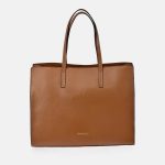 bolso marron mujer