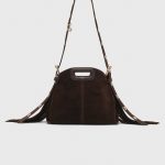 bolso marron mujer
