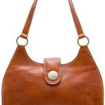 bolso marron mujer