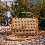bolso mimbre