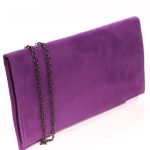 bolso morado fiesta