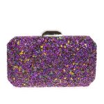 bolso morado fiesta
