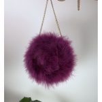 bolso morado fiesta