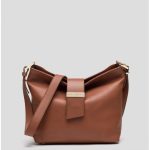 bolso piel marron