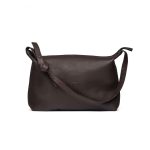 bolso piel marron