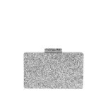 bolso plateado fiesta
