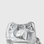 bolso plateado fiesta