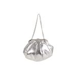 bolso plateado fiesta